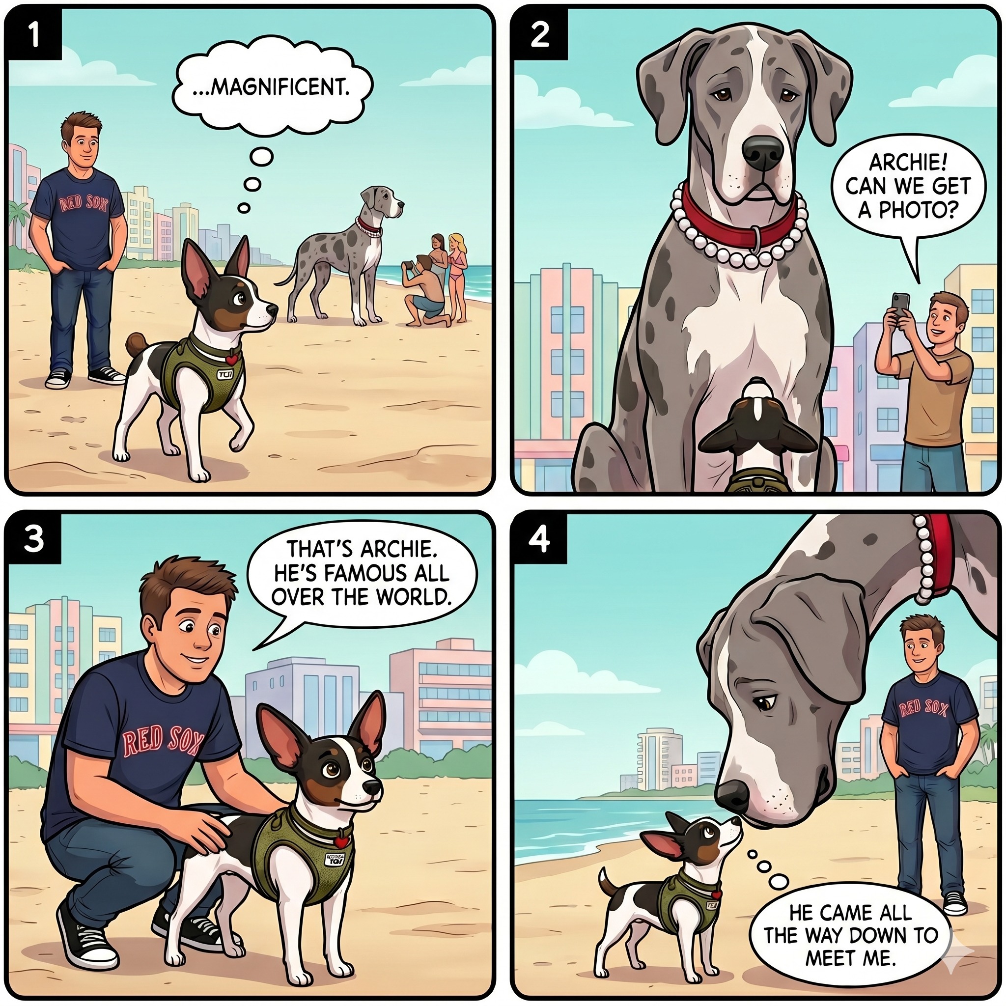 Max meets Archie