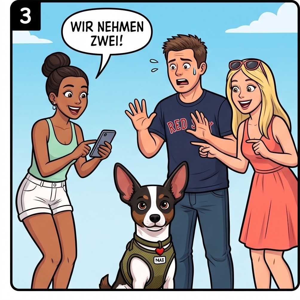 Der Klon — panel 3