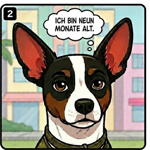Für immer ein Welpe — panel 2