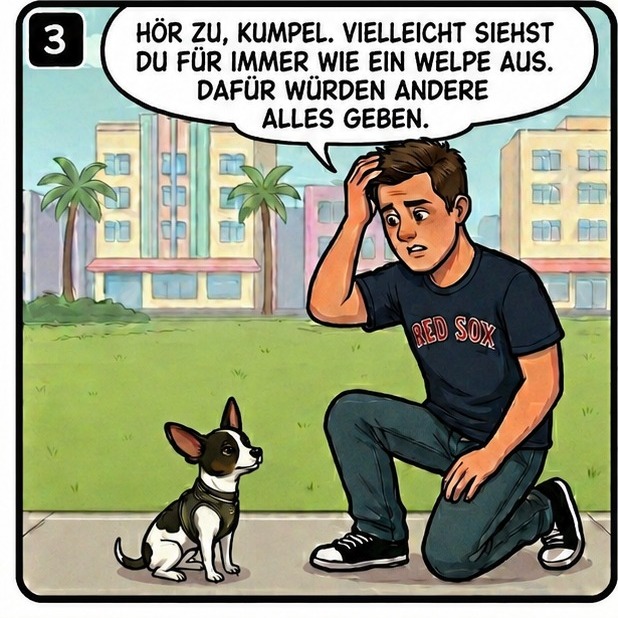 Für immer ein Welpe — panel 3