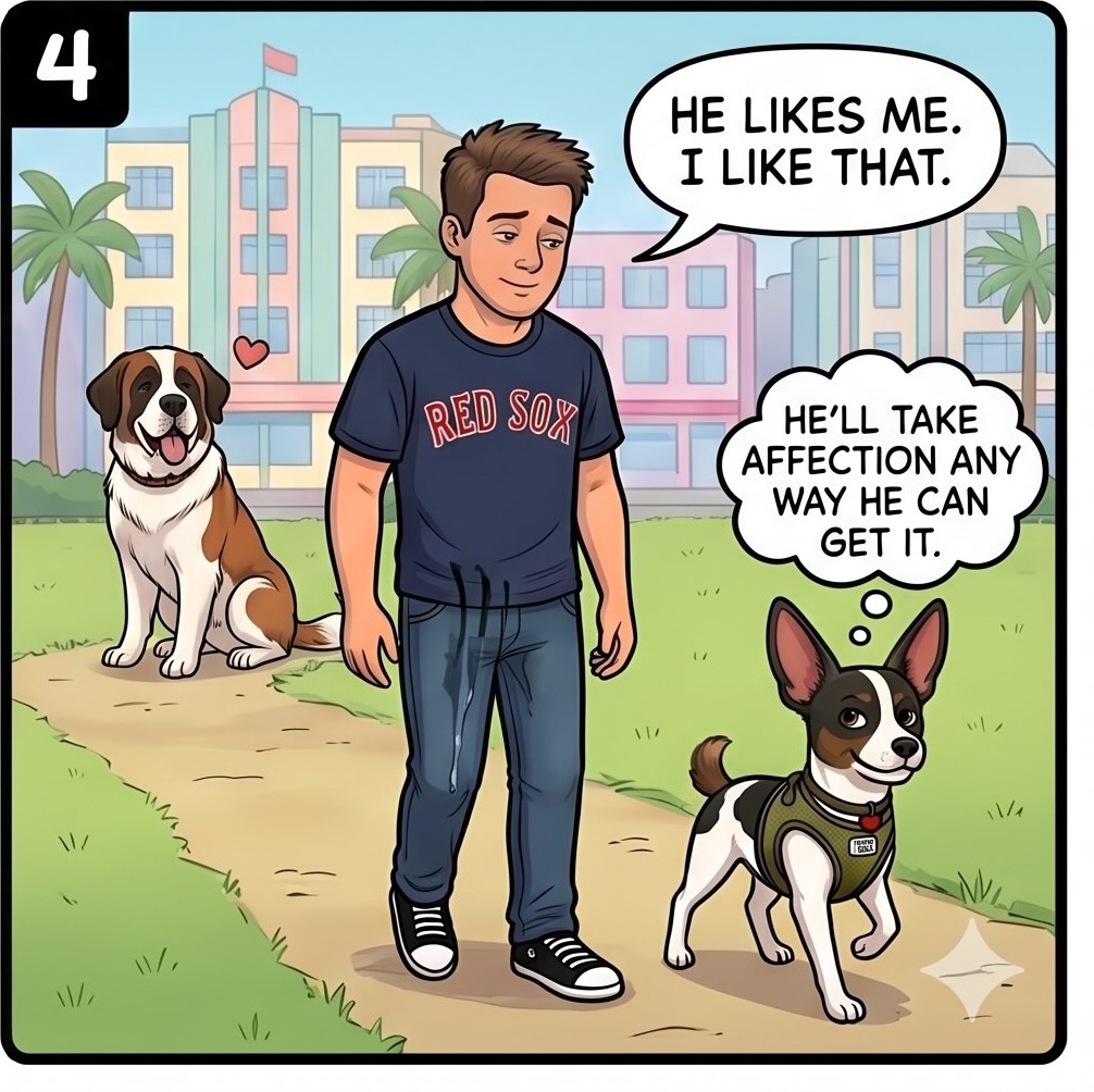 He likes me — panel 4