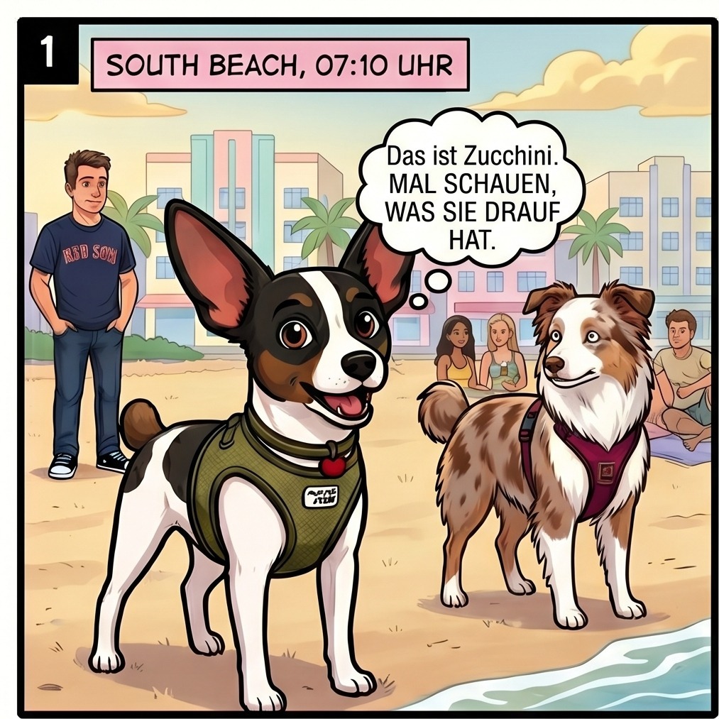 Max begegnet Zucchini — panel 1