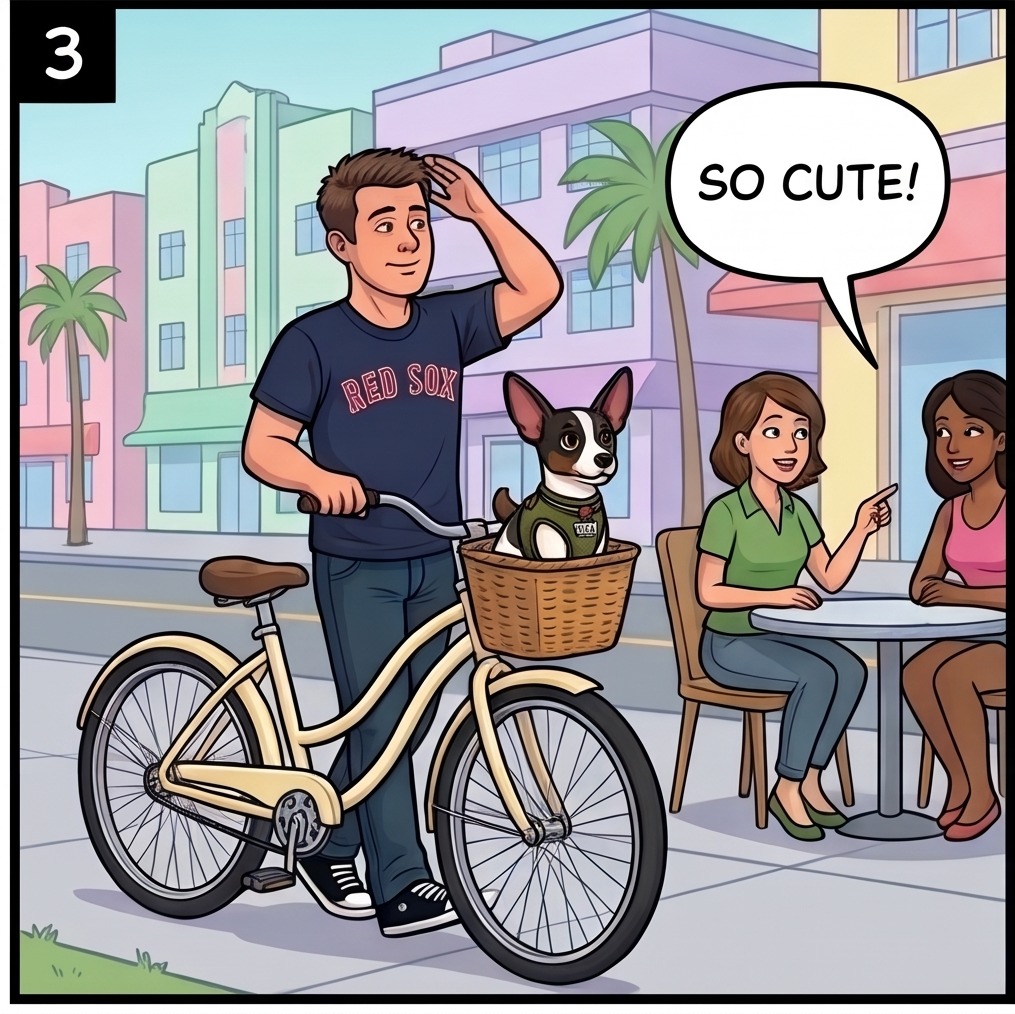 Mr. Popular — panel 3