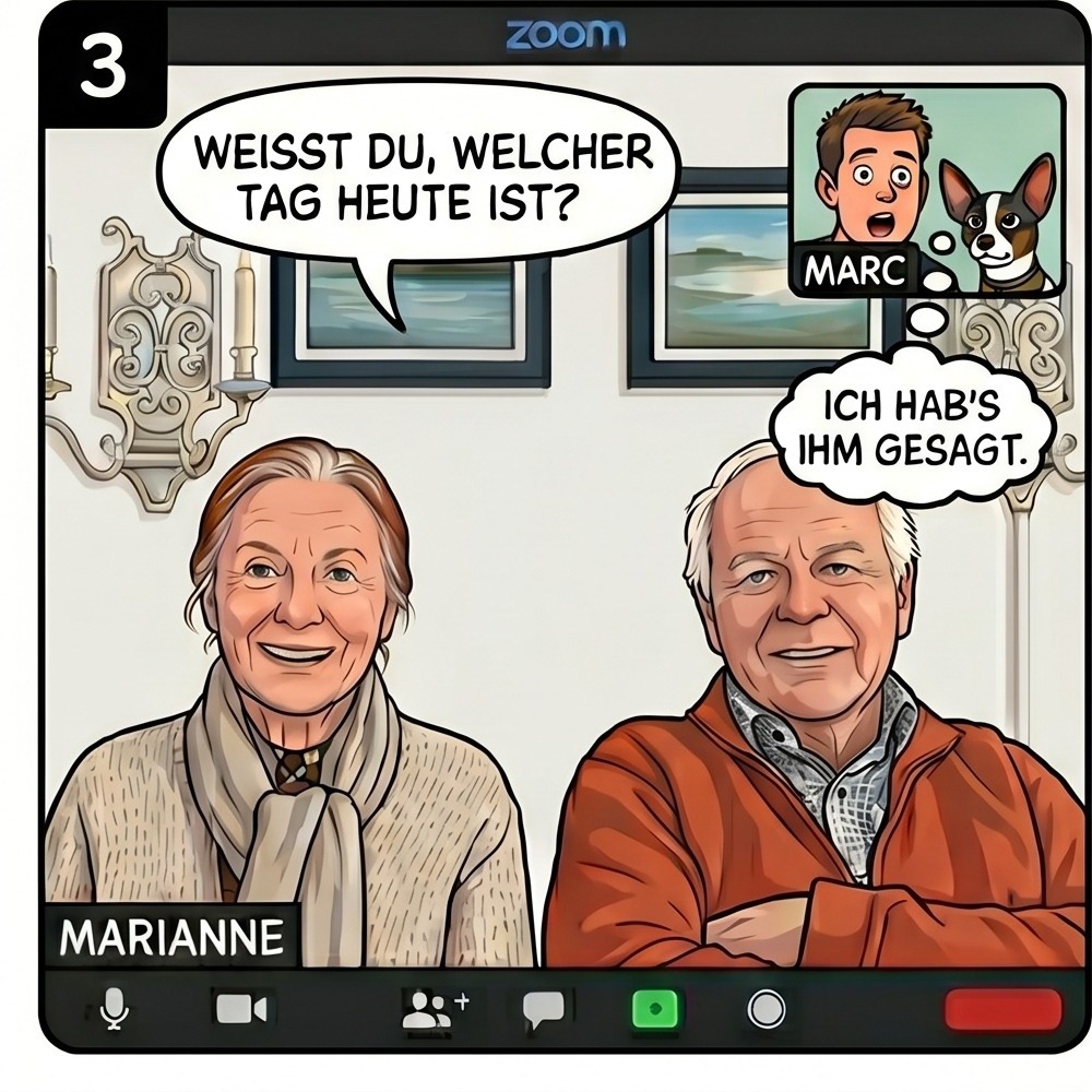 Muttertag — panel 3