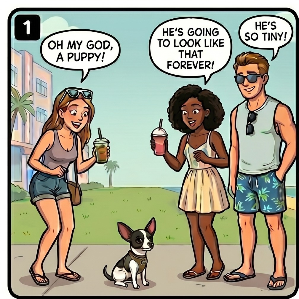 Puppy Forever — panel 1