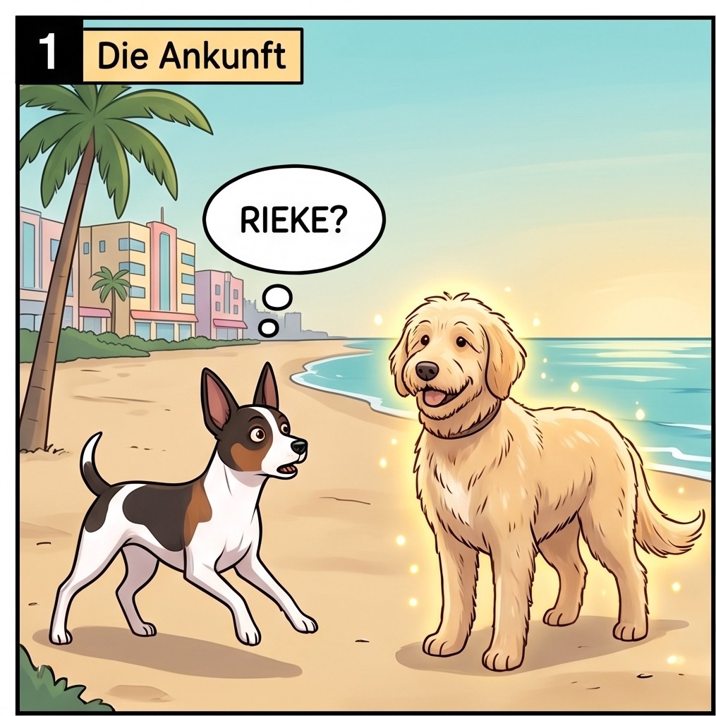 Rieke in Miami Beach — panel 1