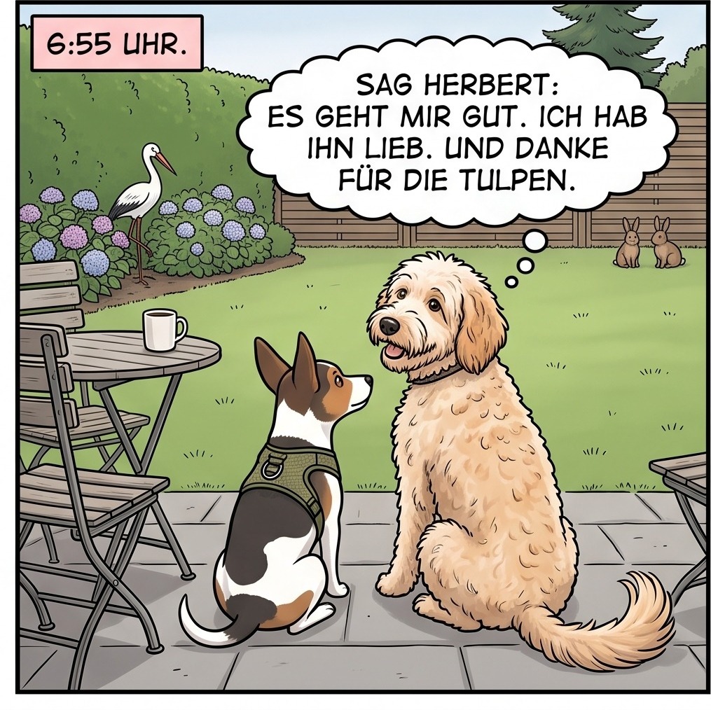 Riekes Besuch — panel 3
