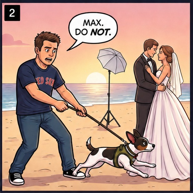 The Gown — panel 2