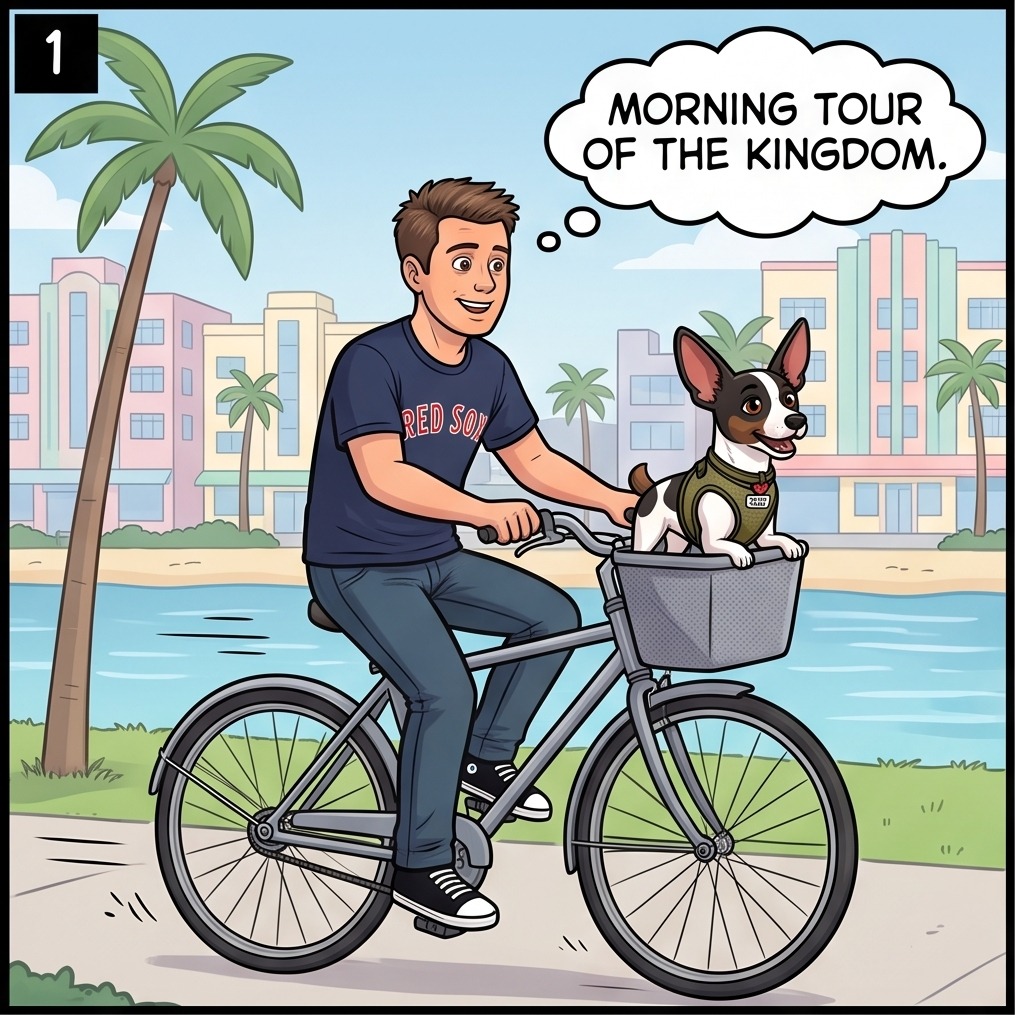 The King — panel 1