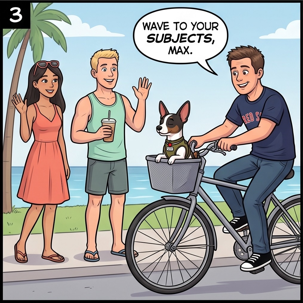 The King — panel 3