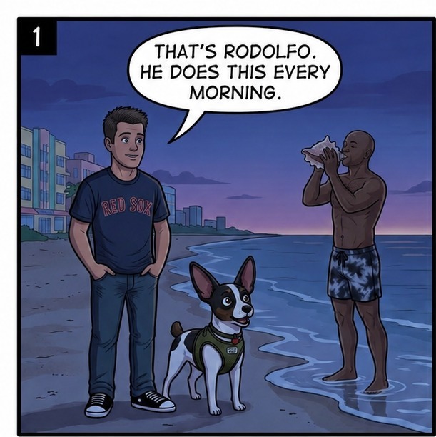 The Shell — panel 1