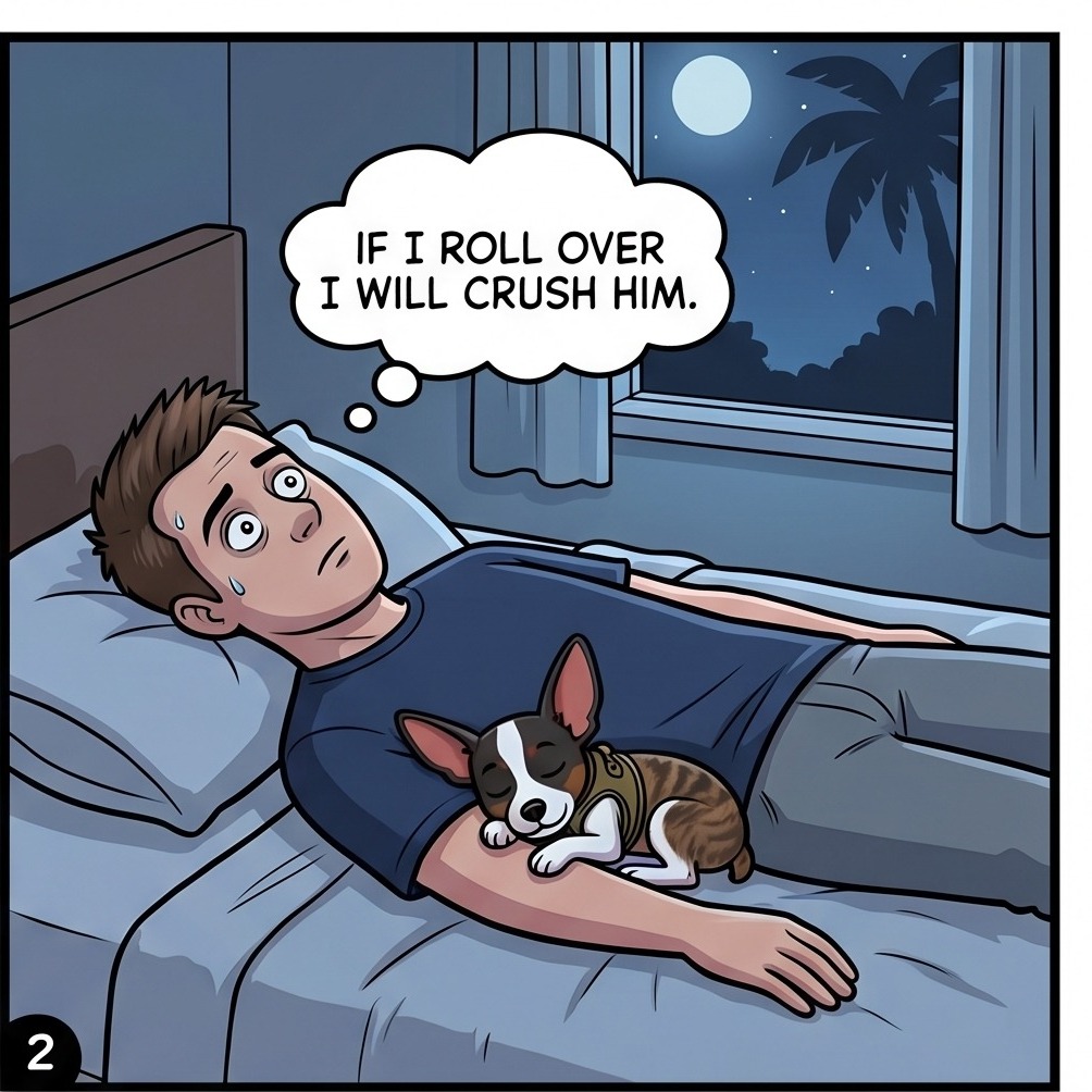 The recliner — panel 2
