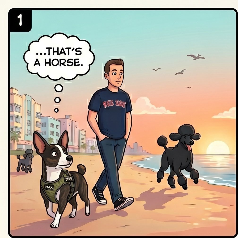 The Big Poodle — panel 1